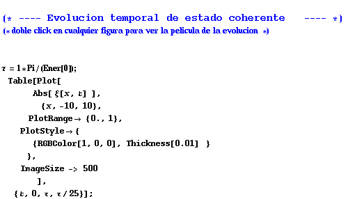 FormBox[RowBox[{, (* ---- Evolucion temporal de estado coherente    --- ... , ,, , {t, 0, τ, τ/25}}], ]}], ;}], FontFamily -> Courier]}]}], TraditionalForm]